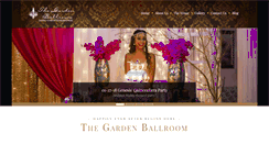 Desktop Screenshot of gardenballroom.com